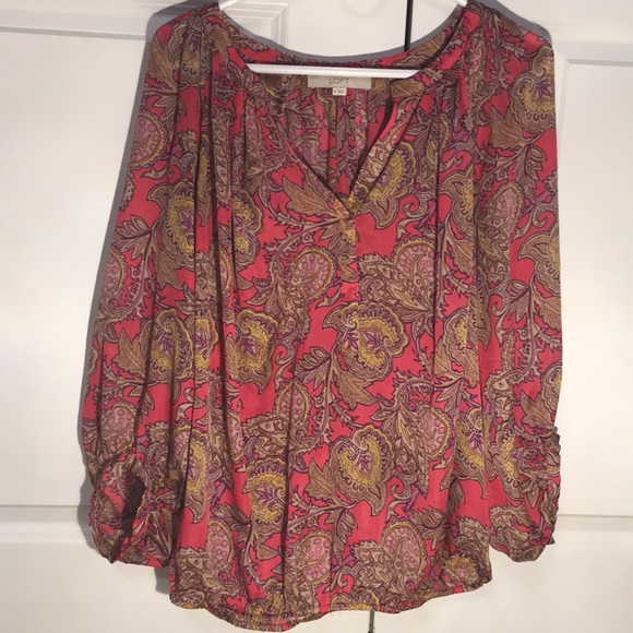 LOFT Tops - Loft pink blouse